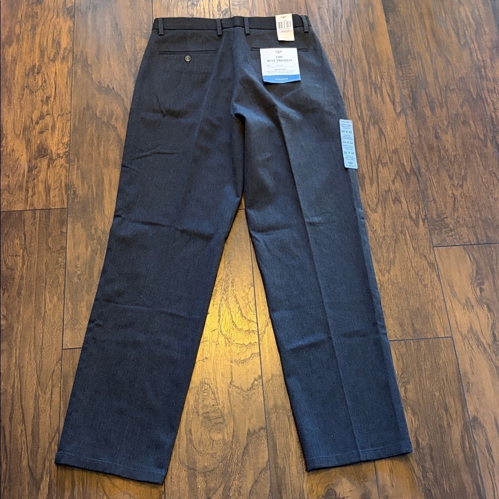 NWT Dockers Classic Fit Grey Pants 32x32 - Picture 4 of 6